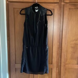 G-Star Chic Black Sleeveless Pullover Style Dress
